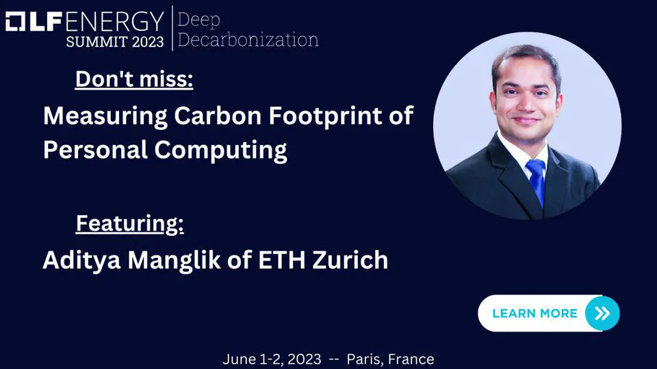 Measuring Carbon Footprint of Personal Computing